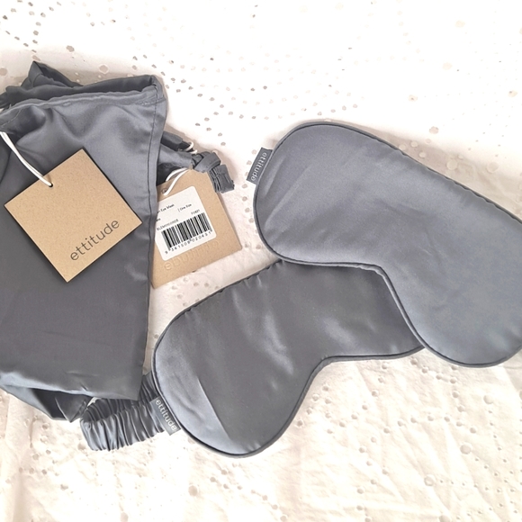 Ettitude Other - TWO Ettitude Luxury Bamboo Sleep Masks+ Travel Bags